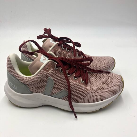 Veja Women's Vegan Marlin Knit Sneakers Lace Up Pink Size US 6 - Picture 4 of 10